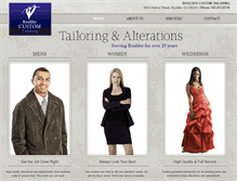 Tablet Screenshot of bouldercustomtailor.com